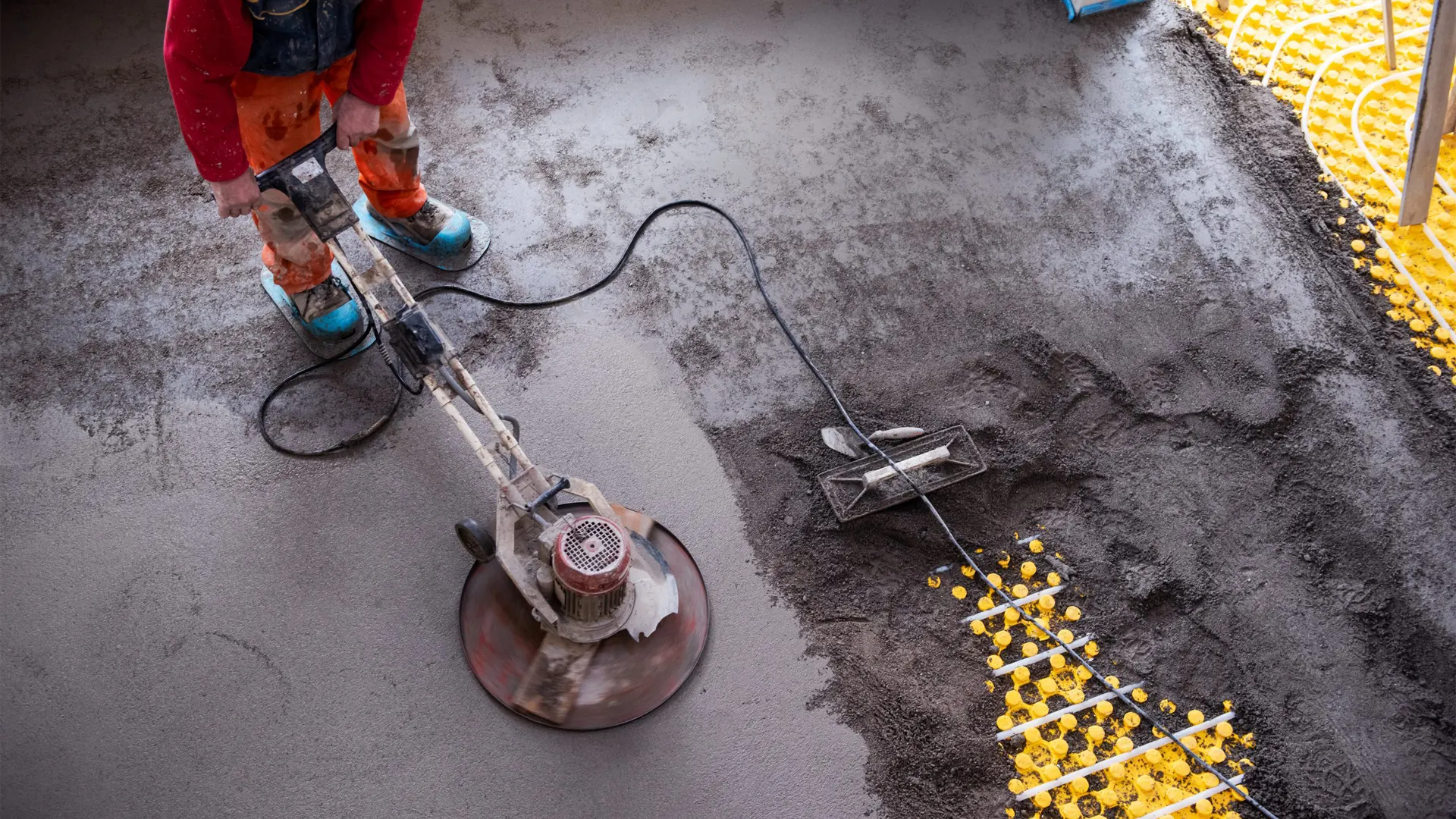 semi-dry screed in Odintsovo